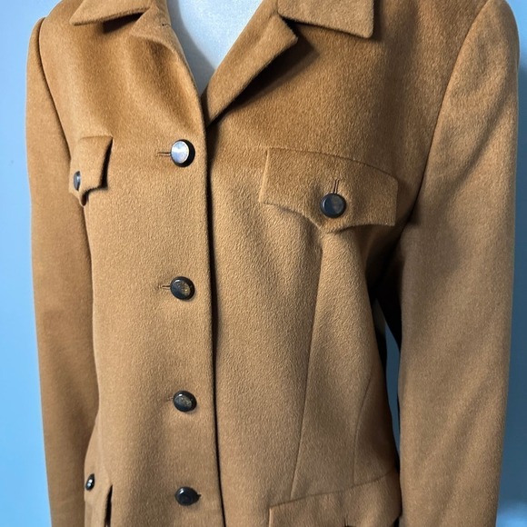 Escada Placenza Cashgorissimo Coat Size 40 - Picture 3 of 6